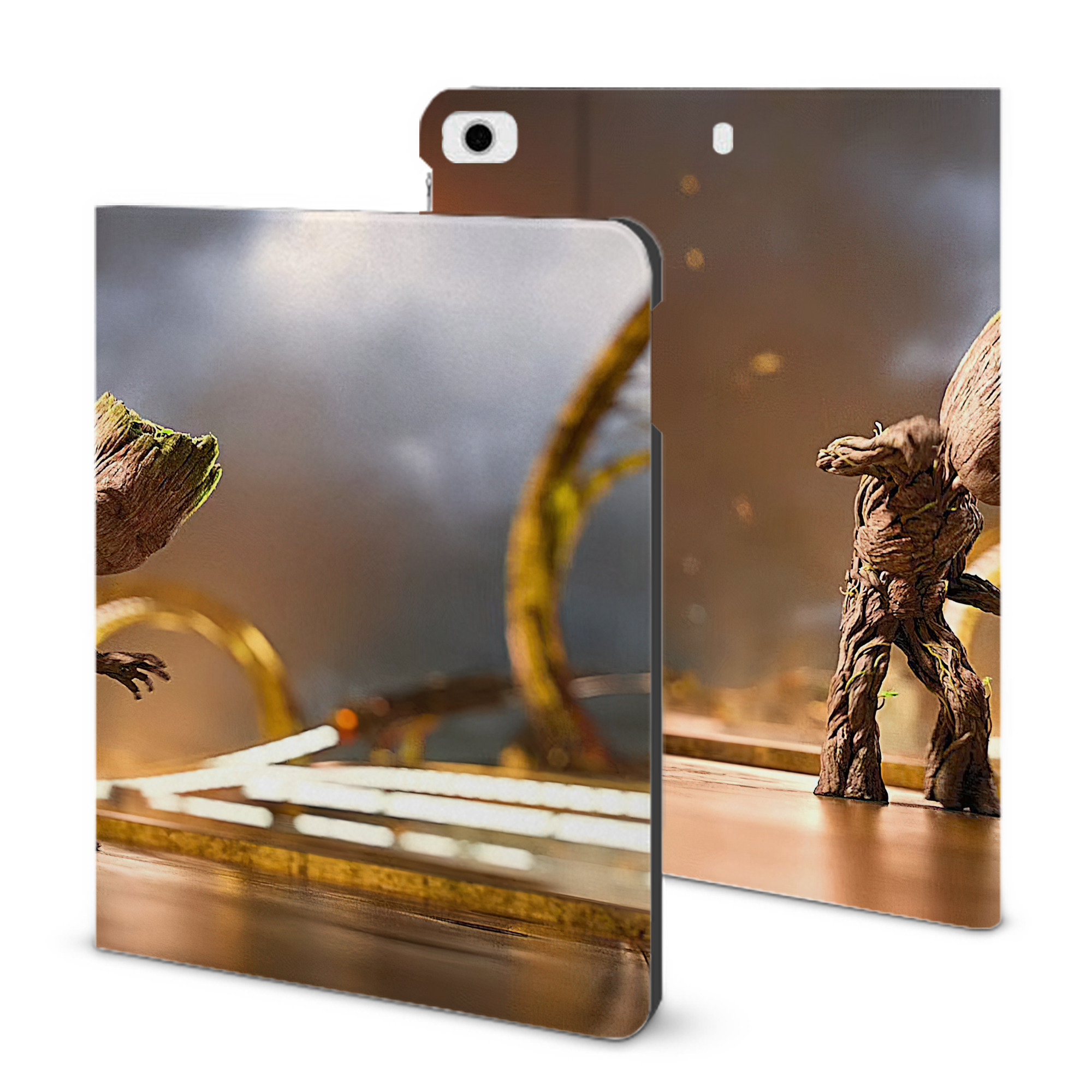 （画像用） アベンジャーズ The Avengers IPad ケース ブック型 PUレザー TPU 耐衝撃 軽量 薄型 ペン収納なし 全面保護 IPad 各モデル対応